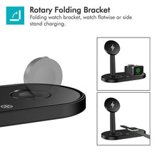 Load image into Gallery viewer, Magsafe 3 In 1 Wireless Charger For Apple iPhone 12 Mobile Phone Wireless Charging Magnetic Suction Wireless Charger