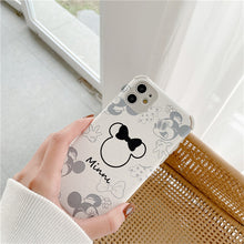Load image into Gallery viewer, Cute Mickey Mouse suitable for iphone12 / 11pro mobile phone case Minnie skin Apple 7 / 8 protective case
