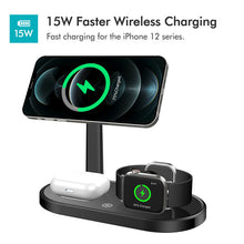 Load image into Gallery viewer, Magsafe 3 In 1 Wireless Charger For Apple iPhone 12 Mobile Phone Wireless Charging Magnetic Suction Wireless Charger