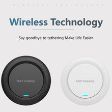 Load image into Gallery viewer, Desktop Wireless Charger Wireless Fast Charge for Huawei Wireless Charger Round Wireless Charger