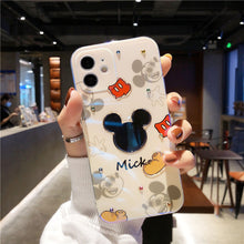 Load image into Gallery viewer, Loose Minnie Minnie Suitable For Apple 12pro Mobile Phone Cover Lovely 8 Flash Drill iPhone11promax Soft Case Soft Case