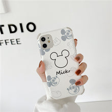 Load image into Gallery viewer, Cute Mickey Mouse suitable for iphone12 / 11pro mobile phone case Minnie skin Apple 7 / 8 protective case