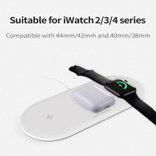 Load image into Gallery viewer, The New Three-In-One Wireless Charger Multi-Function Wireless Charger Is Suitable For Apple Huawei Mobile Phone 10W Fast Charge