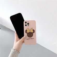 Load image into Gallery viewer, Trendy Cartoon Couple Suitable For iphone13pro Mobile Phone Case XR Mickey Minnie Apple 11 / 8p Soft 12 Matte
