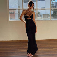 Load image into Gallery viewer, Backless Halter Long Dress