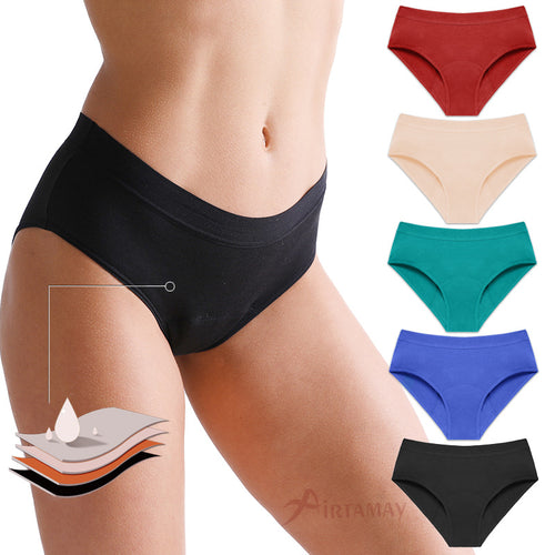 Multi-Color Four-Layer Physiological Panties With Large Absorption Capacity Breathable And Leak-Proof Physiological Pants