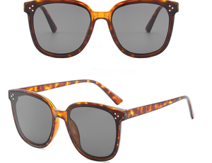 Rectangle Sunglasses Women Rimless Square Sun Glasses
