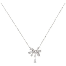 Load image into Gallery viewer, New Bow Necklace Light Luxury Niche Chain