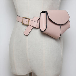 Women Serpentine Fanny Pack Ladies New Fashion Waist Belt Bag