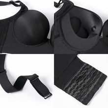 Load image into Gallery viewer, Large Size Seven-Breasted Full-Cup Underwear Women&#39;s No Steel Ring Gathered Top Collection Pair Breast Bra DE