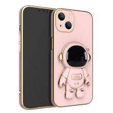 Load image into Gallery viewer, 6D  Astronaut Bracket Apple 13ProMax Mobile Phone Case Comes With Lens Film Suitable For iPhone12 Protective Soft Case