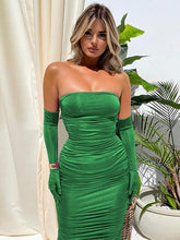 Load image into Gallery viewer, Strapless Backless Tight Dress