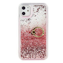 Load image into Gallery viewer, Liquid Quicksand Phone Case  Ring Kickstand Soft TPU Case