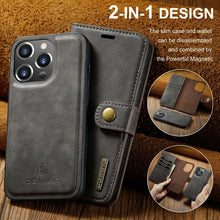 Load image into Gallery viewer, Suitable for iPhone 14 Pro Max Magnet Split Phone Leather Case iPhone 13 Pro Max Protective Case