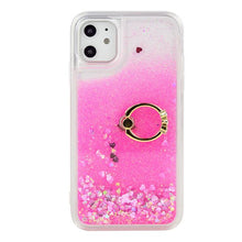 Load image into Gallery viewer, Liquid Quicksand Phone Case  Ring Kickstand Soft TPU Case