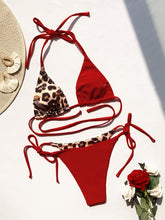 Load image into Gallery viewer, Ellolace Leopard 2 Piece Bikini Set
