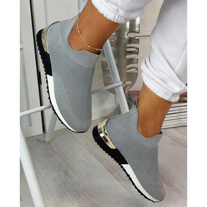 Elegant Elastic Slip-on Breathable Sneakers