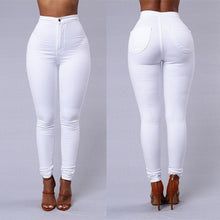 Load image into Gallery viewer, Plus Size High Waist Skinny Jeans
