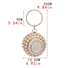 Load image into Gallery viewer, Diamond Tassel Women Party Metal Crystal Clutches