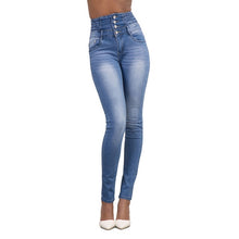 Load image into Gallery viewer, Top Brand Stretch Jeans High Waist Pants