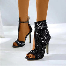 Load image into Gallery viewer, Pumps Crystal High Heels For Women