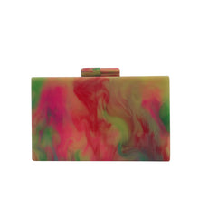 Load image into Gallery viewer, Mixed Color Marble Grain Acrylic Dinner Bag