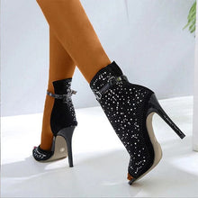 Load image into Gallery viewer, Pumps Crystal High Heels For Women